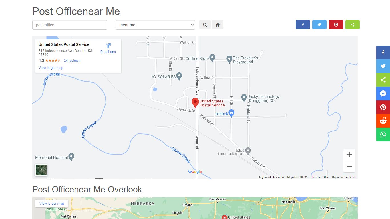 Post Officenear Me
